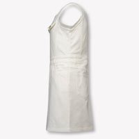 Balmain Kinder Meisjes Jurk In Wit