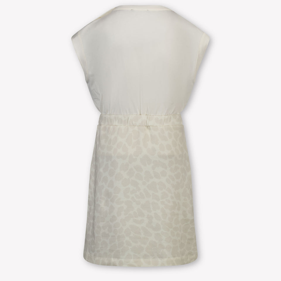 Balmain Kids Girls Dress In OffWhite