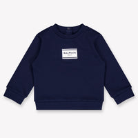 Balmain Baby Meisjes Trui In Navy