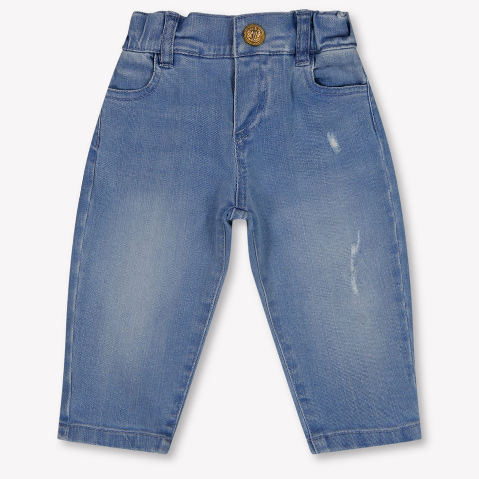 Balmain Baby Meisjes Broek In Blauw
