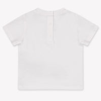 Balmain Baby Meisjes T-Shirt In Wit