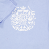 Balmain Baby Girls T-Shirt In Light Blue