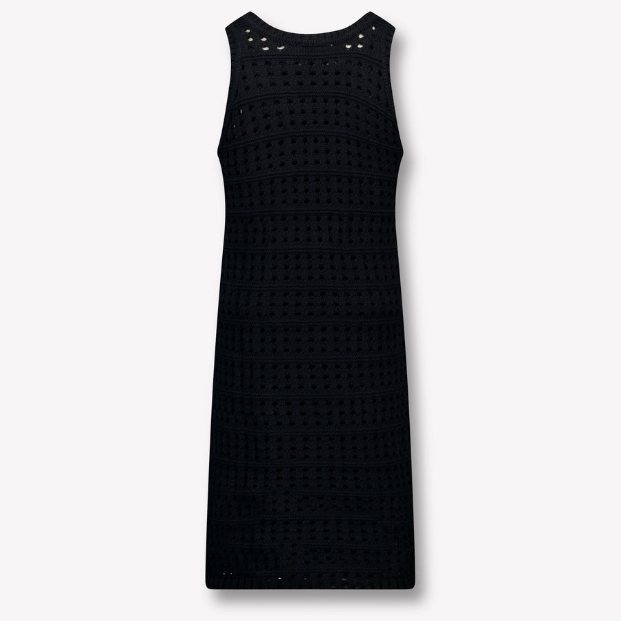 Stella McCartney Kinder Meisjes Jurk In Zwart