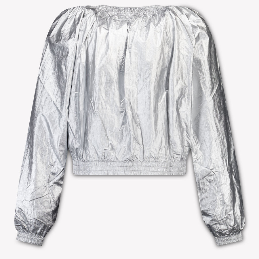 Stella McCartney Kinder Meisjes Zomerjas In Zilver