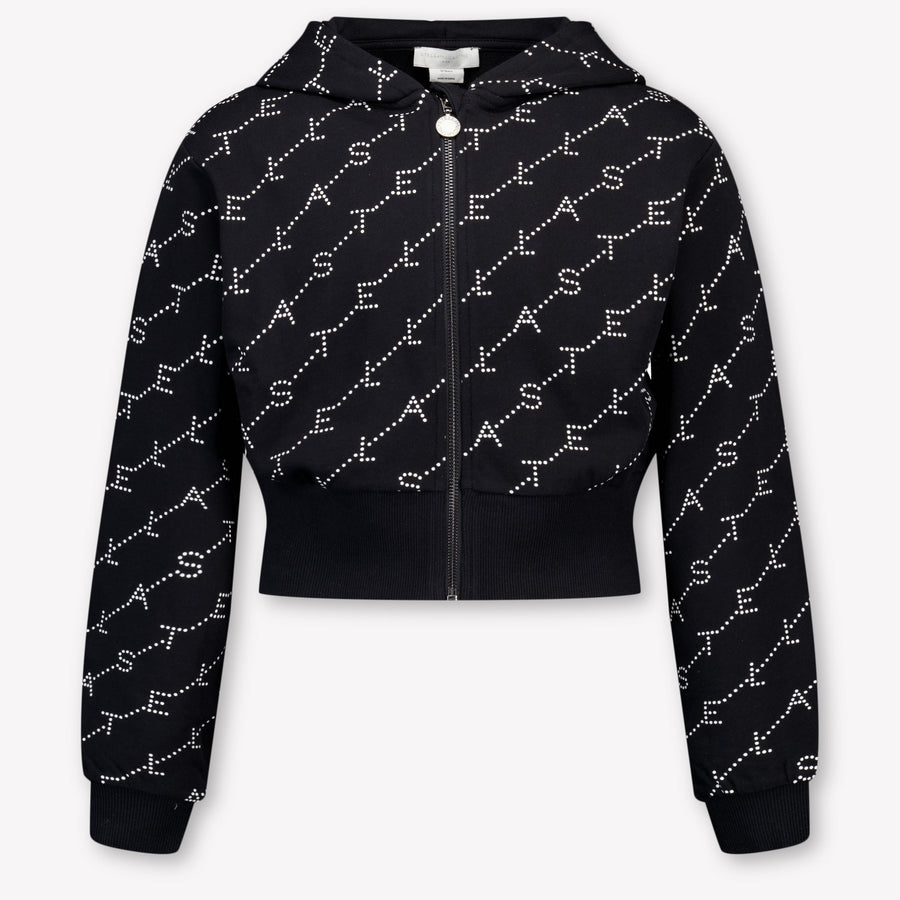 Stella McCartney Kids Girls Cardigan In Black