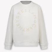 Stella McCartney Kids Girls Sweater In White