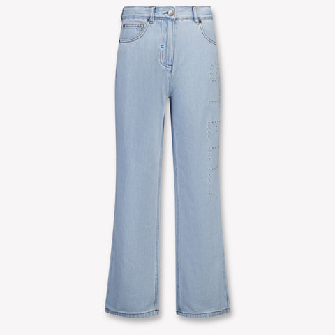 Stella McCartney Kinder Meisjes Jeans In Blauw