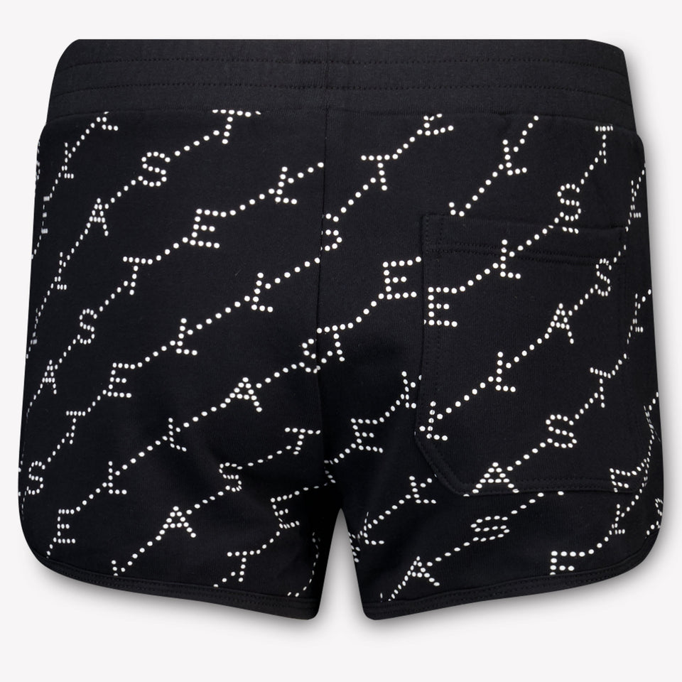 Stella McCartney Kinder Meisjes Shorts In Zwart