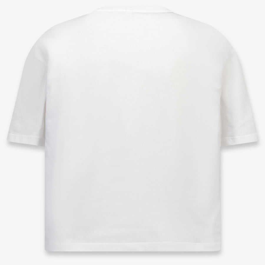 Stella McCartney Kinder Meisjes T-Shirt In Wit