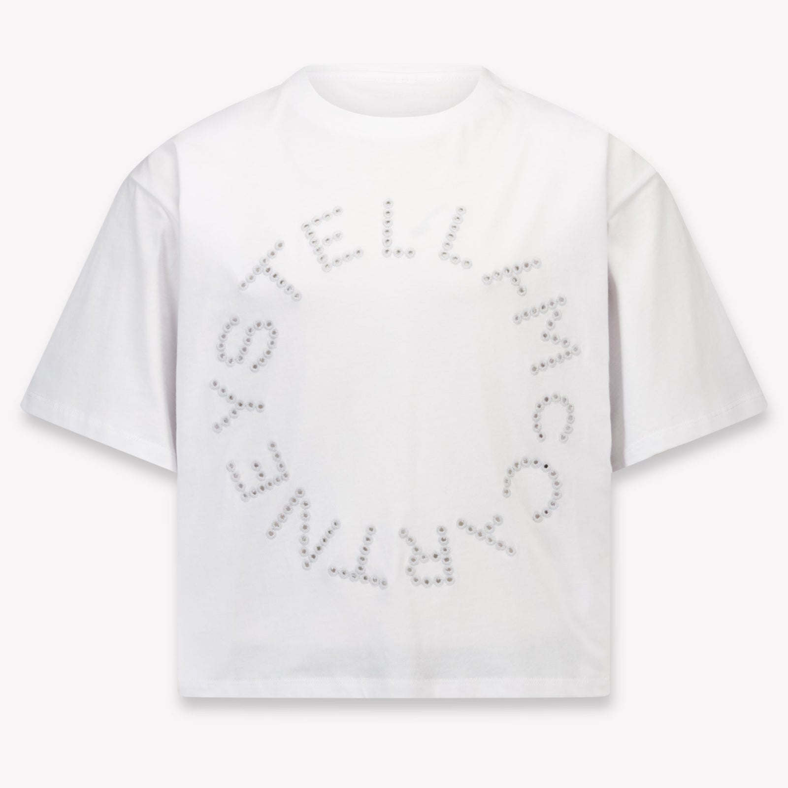 Stella McCartney Kinder Meisjes T-Shirt In Wit