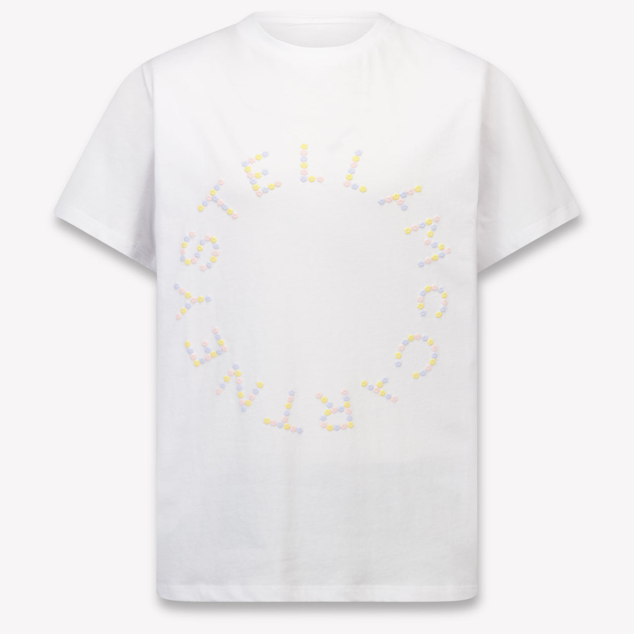Stella McCartney Kinder Meisjes T-Shirt In Wit
