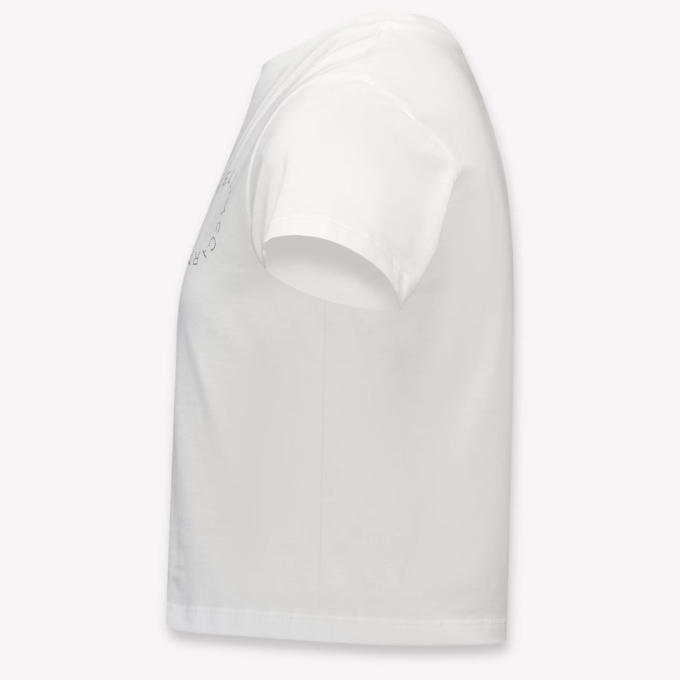Stella McCartney Kinder Meisjes T-Shirt In Wit