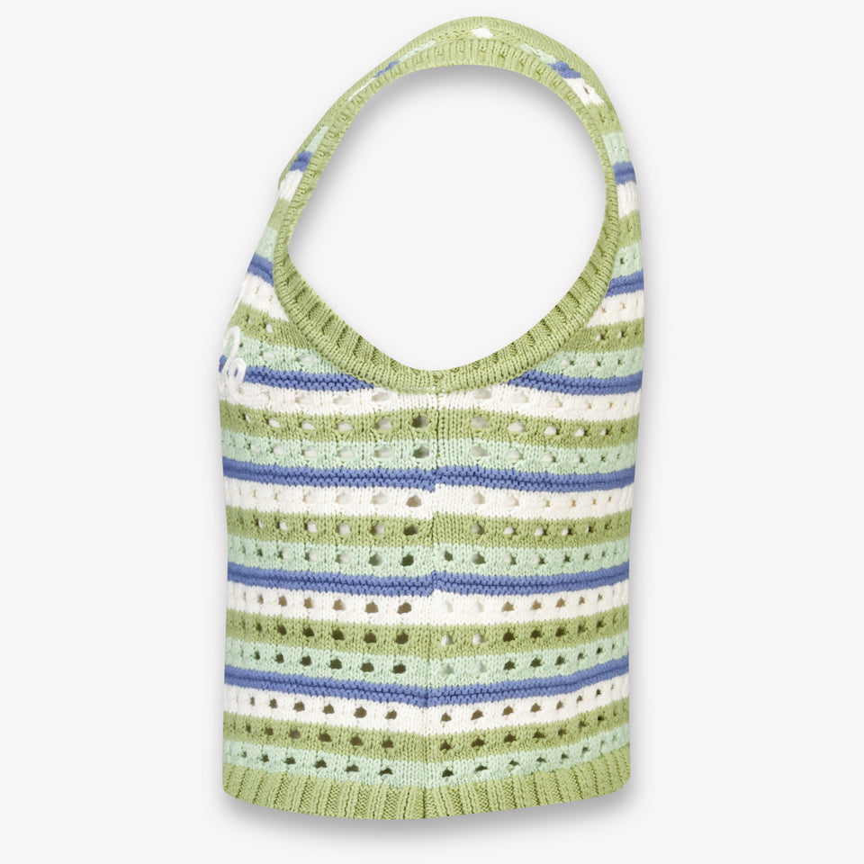 Stella McCartney Kids Girls T-Shirt In Green