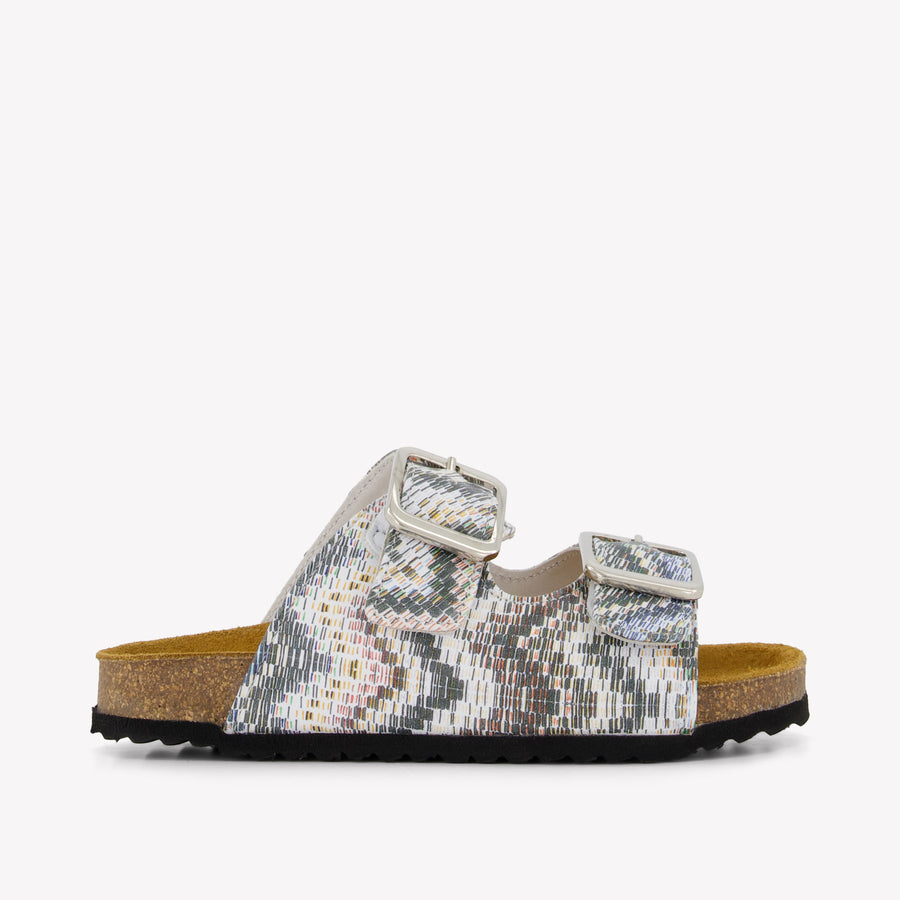 Missoni Kinder Jongens Slippers In Olijf Groen