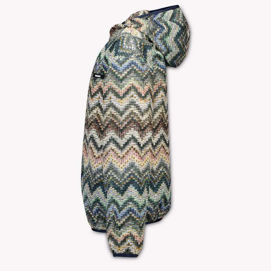 Missoni Kids Boys Summer jacket In Olive Green
