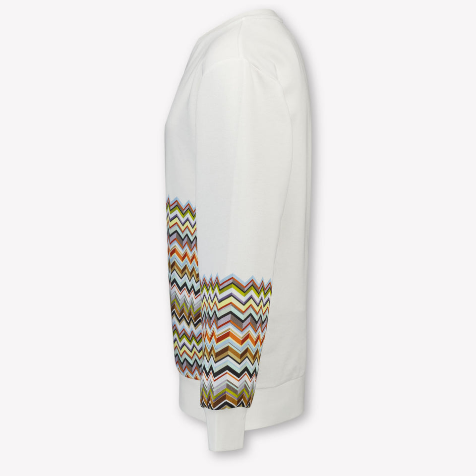 Missoni Kids Boys Sweater In White