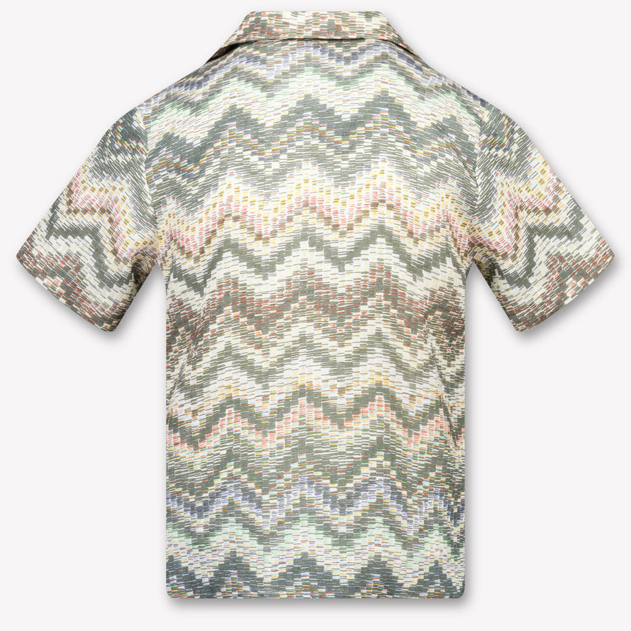 Missoni Kids Boys Blouse In Green