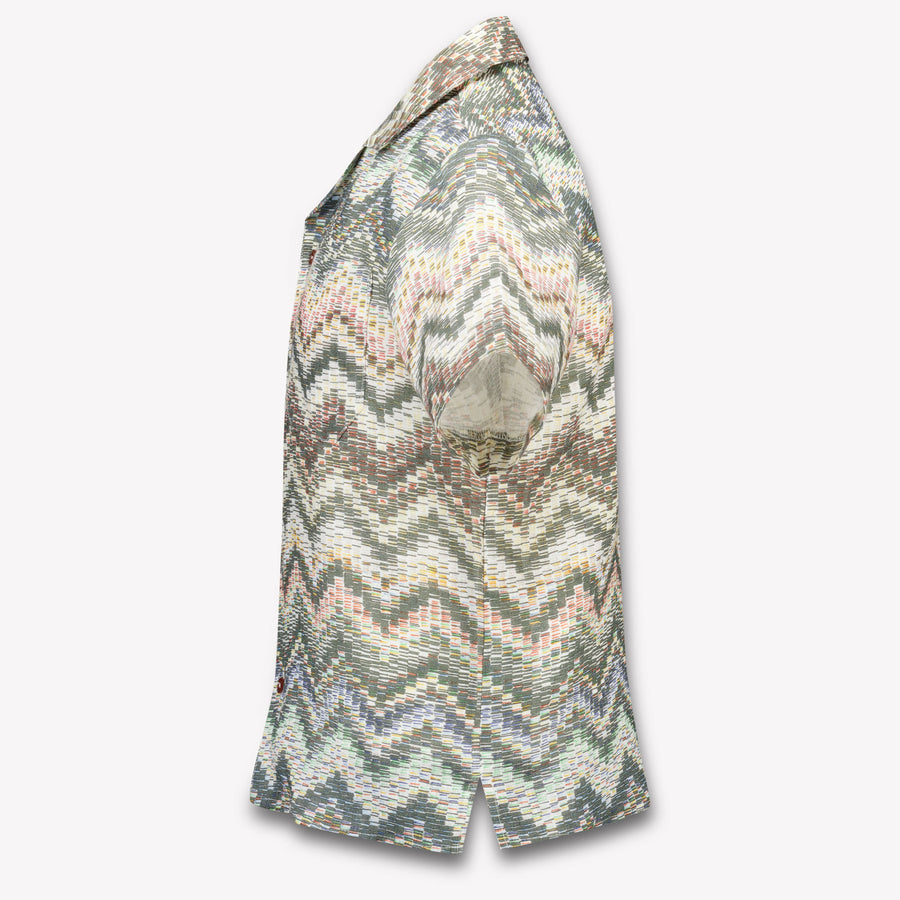 Missoni Kids Boys Blouse In Green