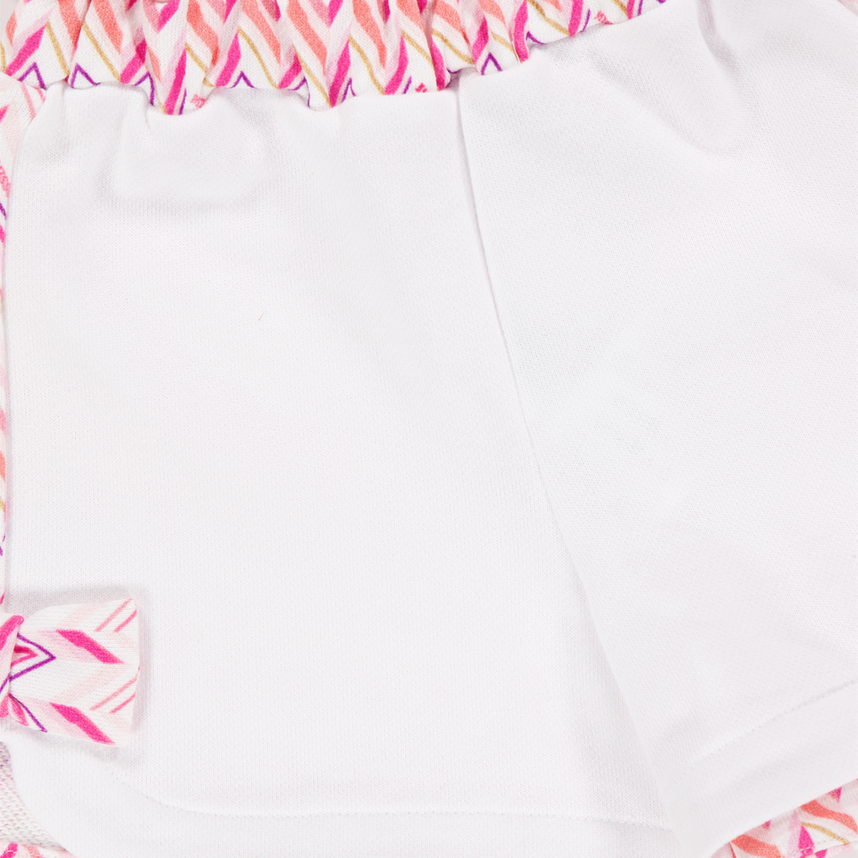 Missoni Baby Girls Shorts In White