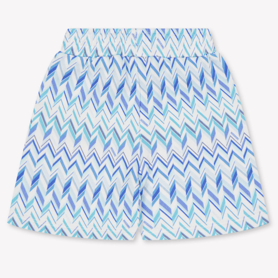 Missoni Baby Jongens Shorts In Wit