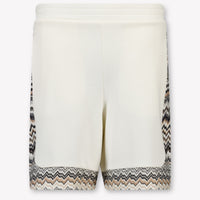 Missoni Kinder Jongens Shorts In Off White
