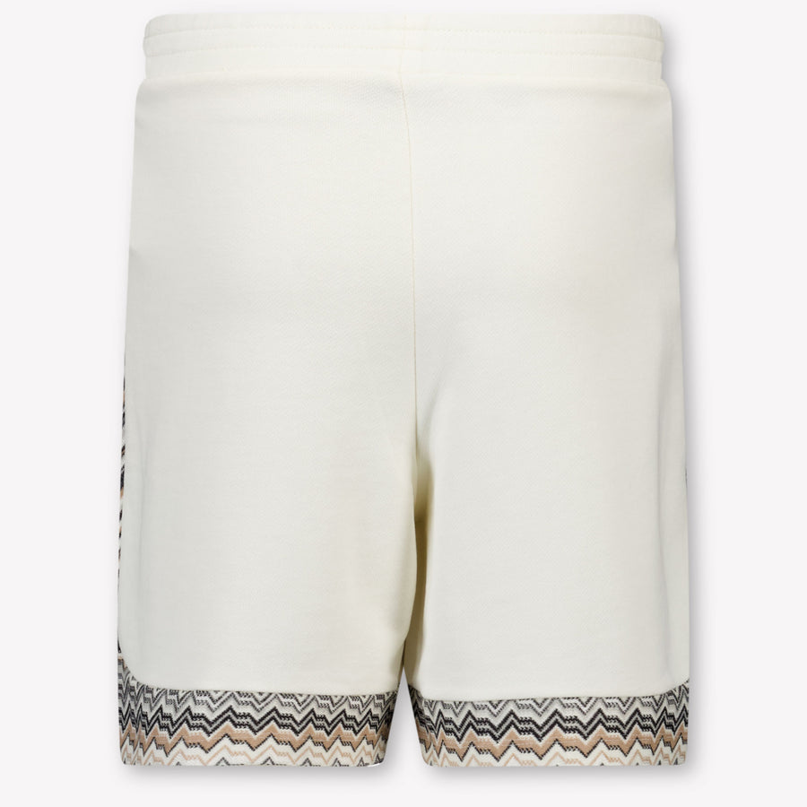 Missoni Kinder Jongens Shorts In Off White