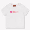 Missoni Baby Meisjes T-Shirt In Wit