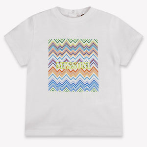 Missoni Baby Boys T-Shirt In White