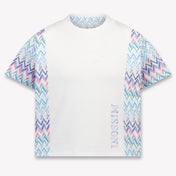 Missoni Kids Girls T-Shirt In White