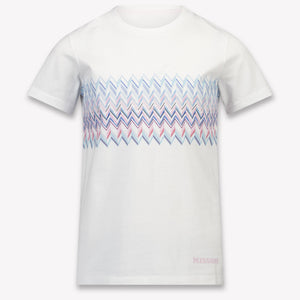 Missoni Kids Girls T-Shirt In White