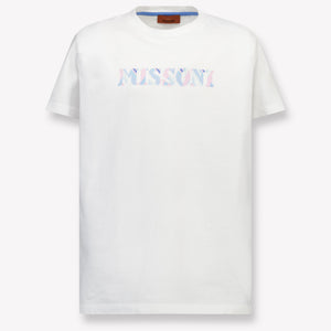Missoni Kinder Meisjes T-Shirt In Wit