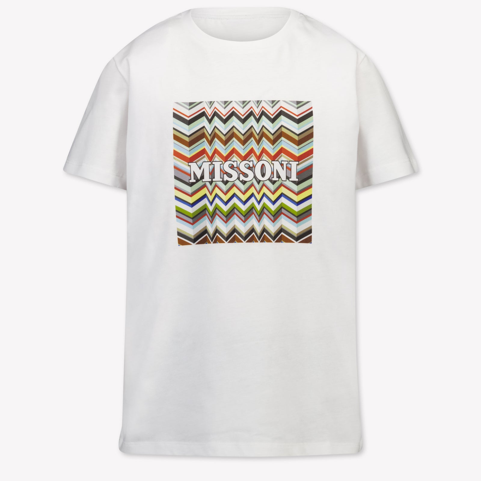Missoni Kids Boys T-Shirt In White
