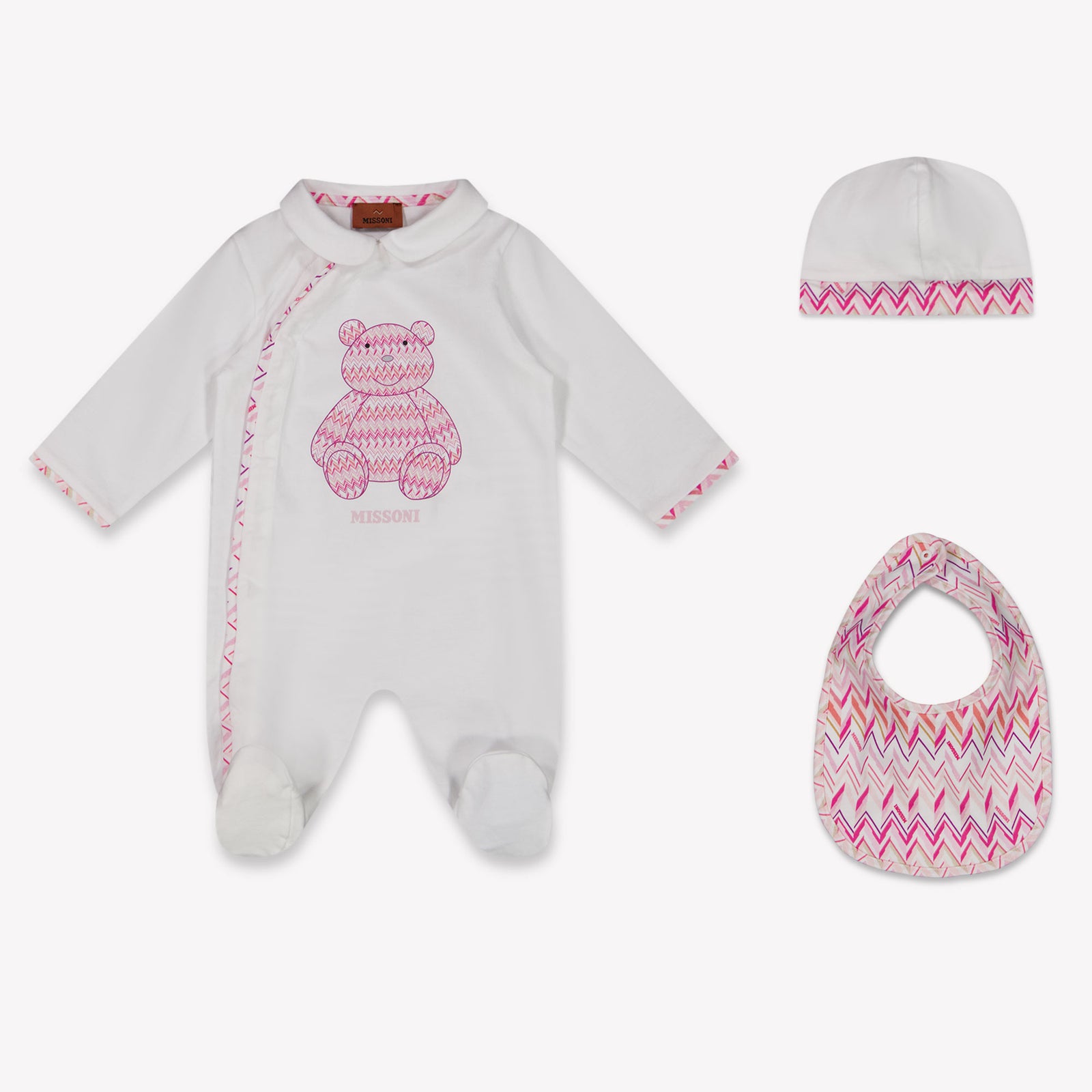 Missoni Baby Meisjes Boxpakje In Wit