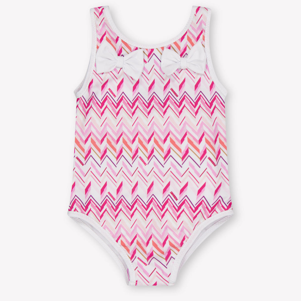 Missoni Baby Meisjes Zwemkleding In Roze