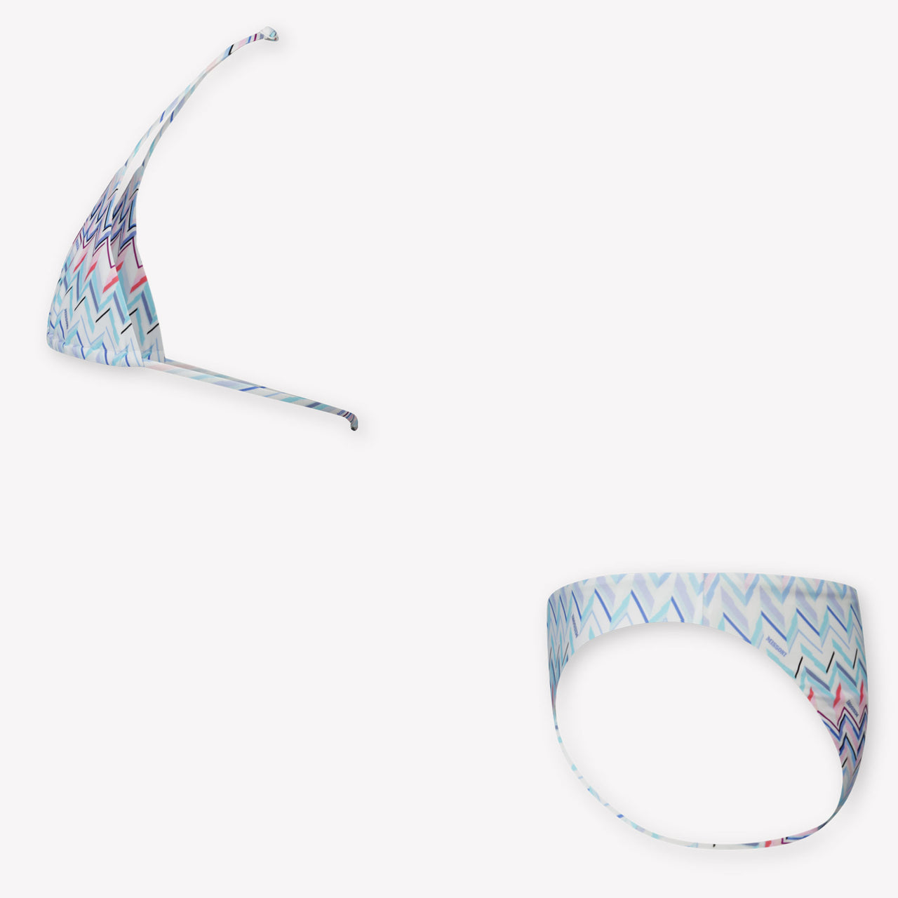 Missoni Kids Girls Swimwear In Turquoise