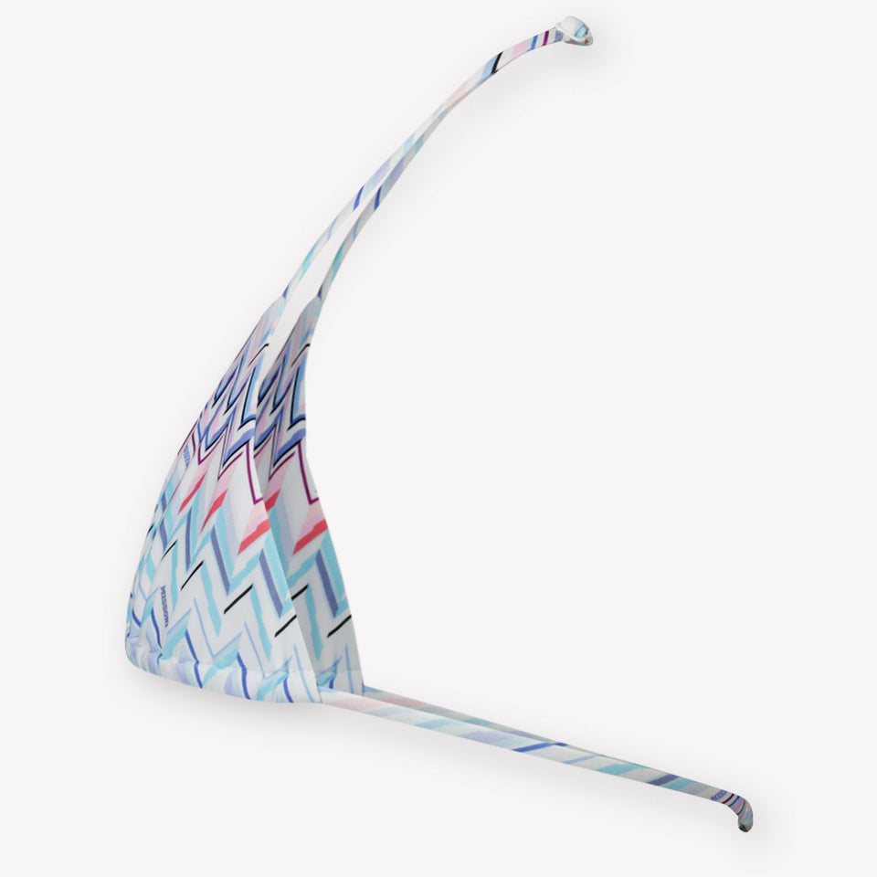 Missoni Kids Girls Swimwear In Turquoise