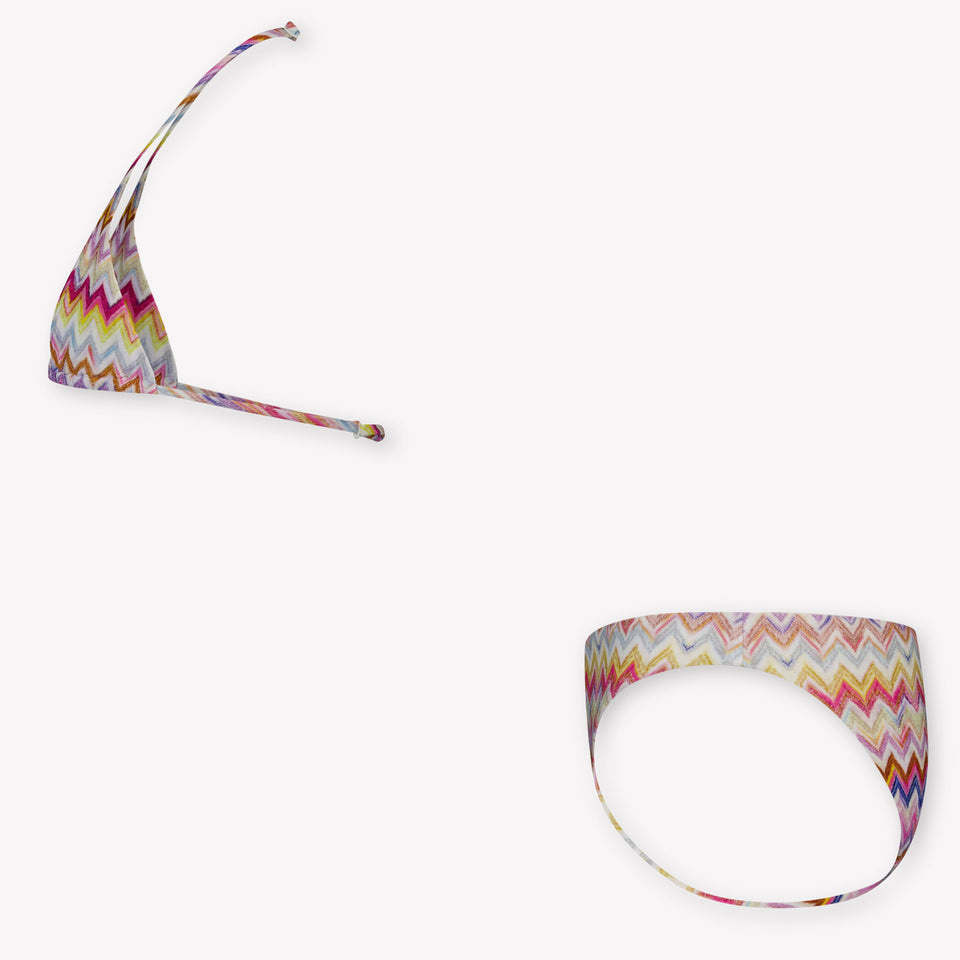 Missoni Kids Girls Swimwear In Pink