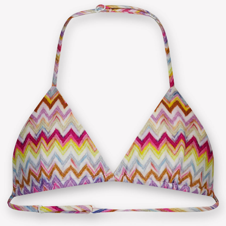 Missoni Kids Girls Swimwear In Pink