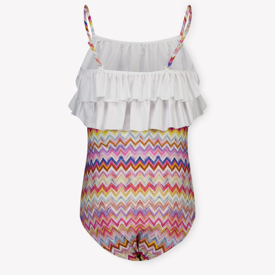 Missoni Kids Girls Swimwear In Fuchsia