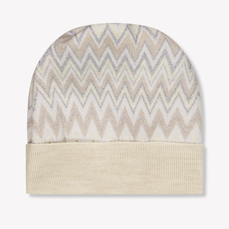 Missoni Kinder Meisjes Muts In Beige