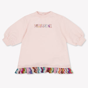 Missoni Baby Girls Dress In Light Pink