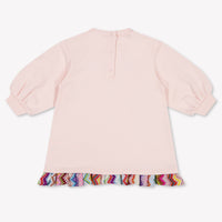 Missoni Baby Girls Dress In Light Pink