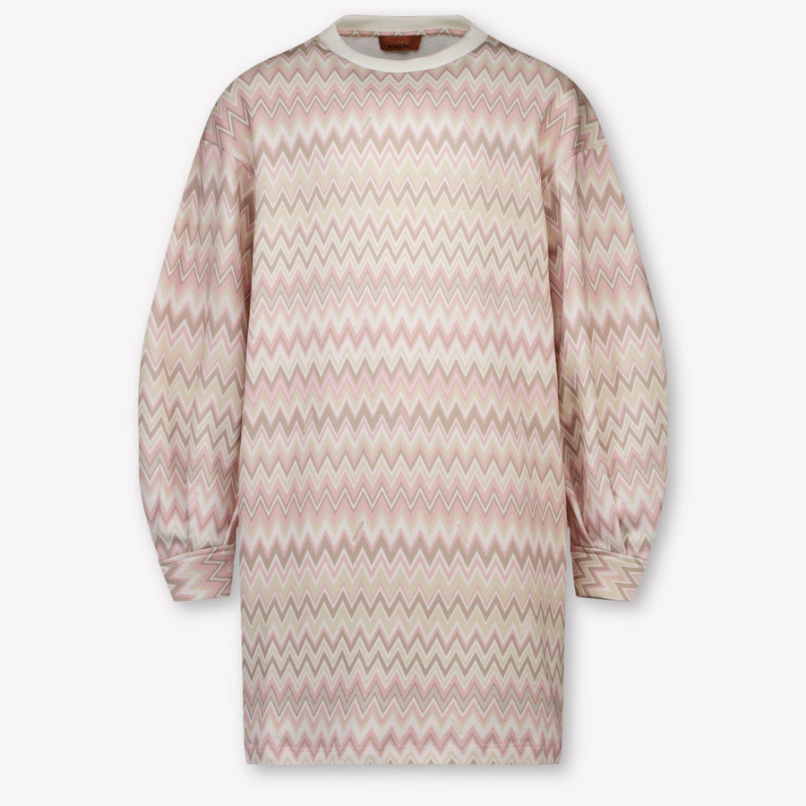 Missoni Girls Dress in Light Pink