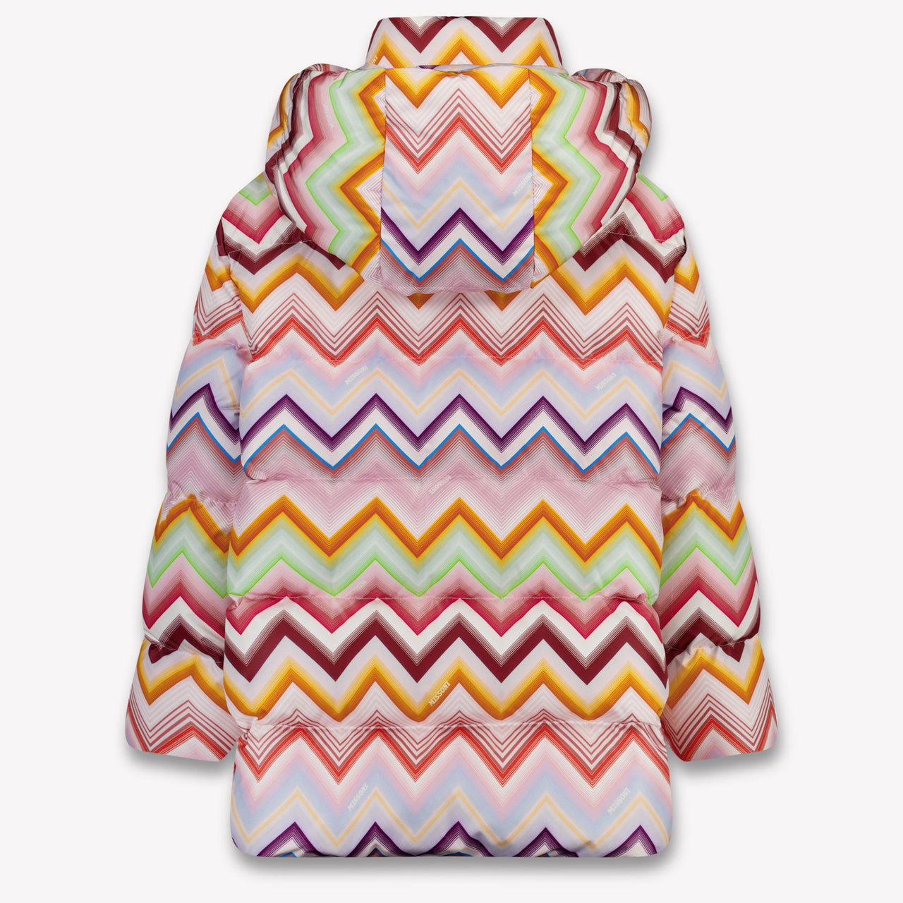 Missoni Kinder Meisjes Winterjas In Licht Roze