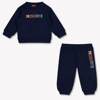 Missoni Baby Boys Jogging suit In Navy