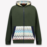 Missoni Kinder Jongens Vest In Donker Groen