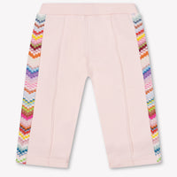 Missoni Baby Girls Pants In Light Pink