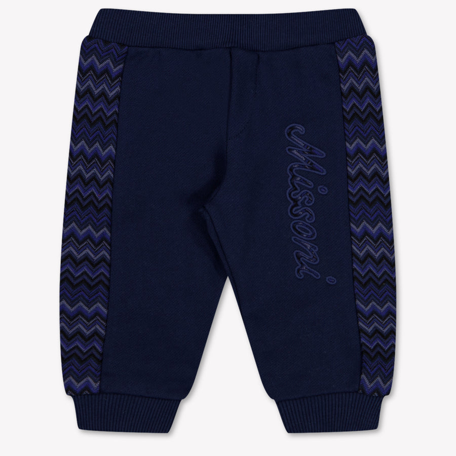 Missoni Baby Boys Pants In Navy