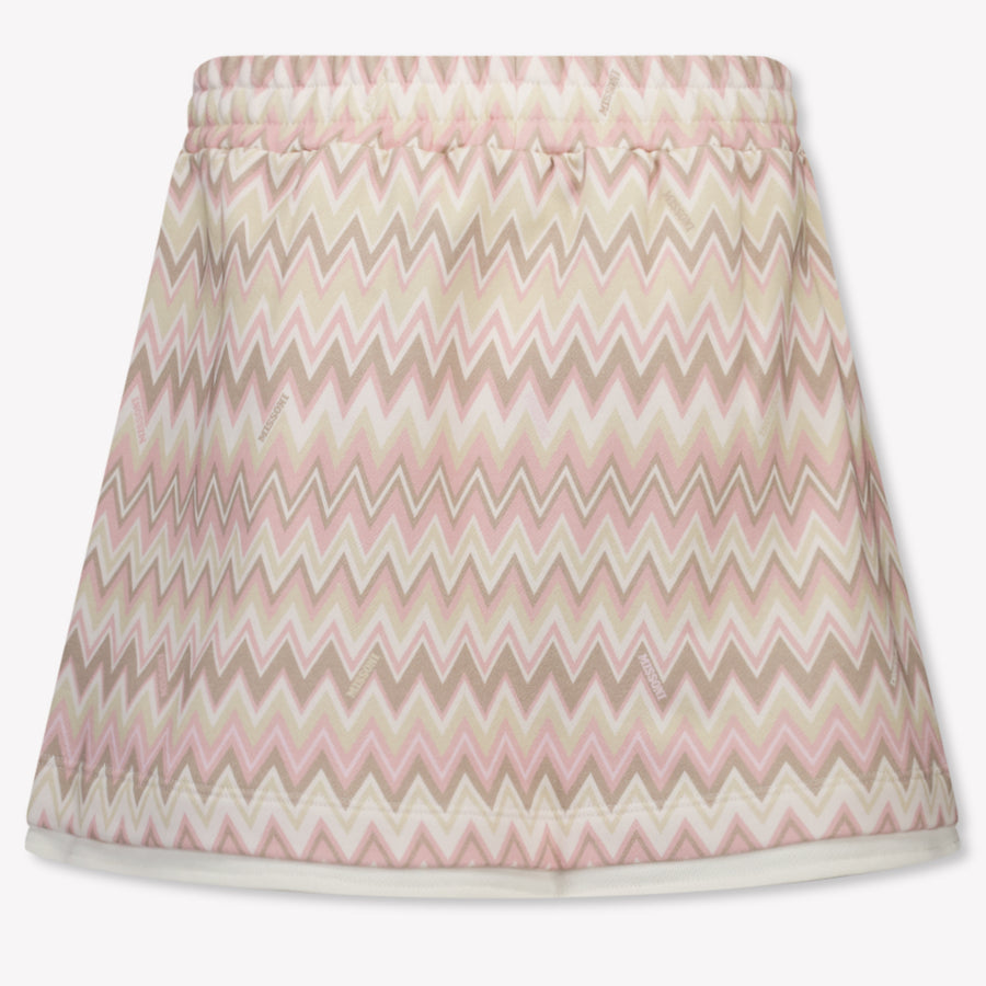 Missoni Kids Girls Skirt In Light Pink