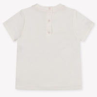 Missoni Baby Meisjes T-Shirt In Off White